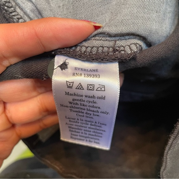 Everlane Women's High Rise Jeans - Black - Picture 4 of 4